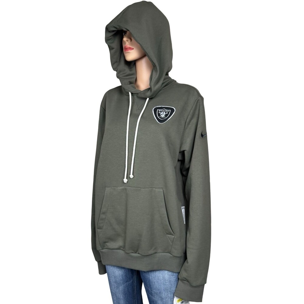 Nike Raiders Mens Medium Jacket Hoodie Sweatshirt Salute To Service USA Green